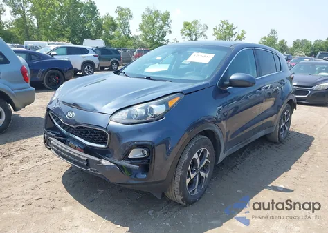 2020 Kia Sportage Lx z USA, uszkodzony, nr VIN KNDPMCAC2L7678760